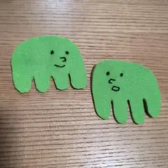 ハンドメイド211 フェルトブローチ