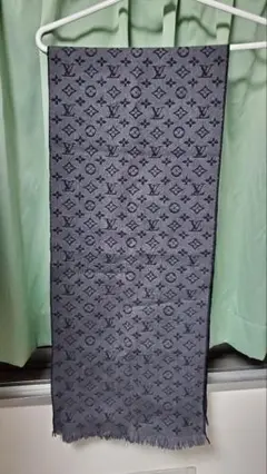 Louis Vuitton ルイヴィトン マフラー ブラック