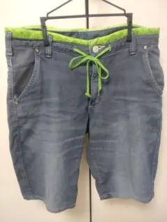 EDWIN ER630 ジャージーズ★ USED加工 ショートパンツ Sz.L