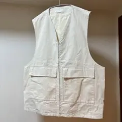 【WYM】MILITARY ZIP SIDE SLIT VEST M