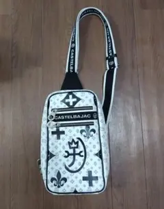 CASTELBAJAC ボディバッグ ホワイト