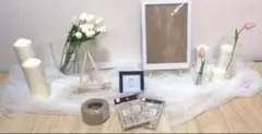 美品　ウェルカムスペース　二次会　結婚式　キャンドル　ミールヘーデン