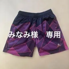 apacs バドミントンパンツ 赤紫/黒
