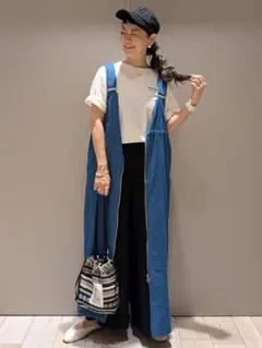 即完売＊LEPSIM＊レプシィム【310企画】310/ジャンスカ＊デニム