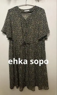 ehkasopo エへカソポ　ロングワンピース　M