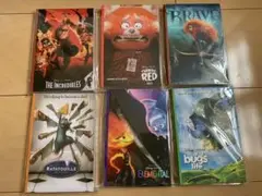 PIXAR ポストカードブック 6種セット ディズニー 一番くじ まとめ売り