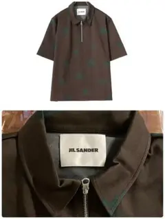 JIL SANDER 25SS ショートスリーブポロスタイルシャツ アートを着る感覚で纏いたい、ジル サンダーの半袖シャツ──秋
