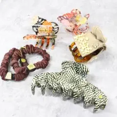 ◇ヘアアクセサリー6点セット TURTLE STORY ヘアジョーM クリップ