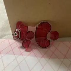 ガラス 置物 クマノミ　ニモ