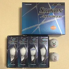 【新品】Srixon AD SPEED ゴルフボール 12個入own name