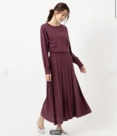 エニィファム ニットワンピース ロングワンピース