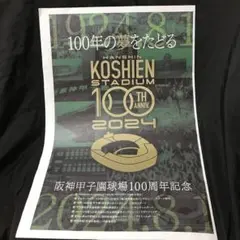 【非売品】阪神甲子園球場100周年記念タブロイド紙
