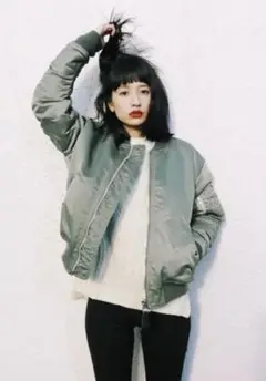 新品 未使用 ダグ付き CLANE BACK GATHER MA-1