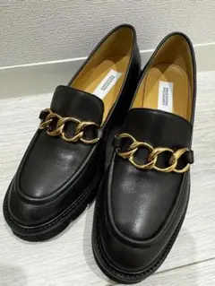 【美品】MACKINTOSH チェーンモチーフローファー