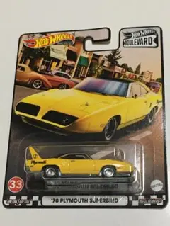 ホットウィール BOULEVARD プリムス　スーパーバード