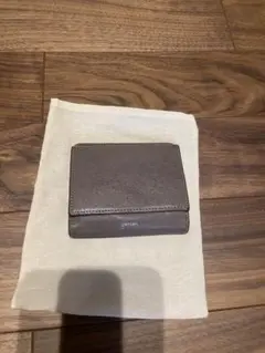 genten ゲンテン　フレスコ 二つ折り財布　ローズグレー