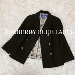 BURBERRY BLUE LABEL バーバリー ノバチェック ピーコート