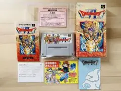 スーパーファミコンSFC ドラゴンクエストⅥ ドラクエ6 箱説ハガキ付き 完品
