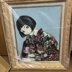 激レア】江口寿史 直筆サイン入り 複製画 大貫妙子を聴く女子 100枚