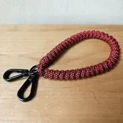 パラコード　ショートストラップ　スマホアクセサリー　ハンドメイド