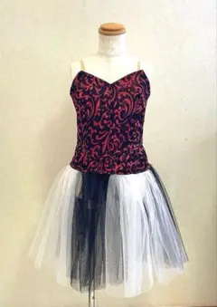 【美品】♡バレエ衣装 ワンピースタイプ 大人っぽくて素敵です110～120くらい