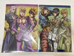 ジョジョの奇妙な冒険 黄金の風A4クリアファイル 2枚セット