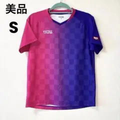 VICTAS 卓球バーティカルグラデーションゲームシャツ￼