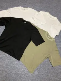 エアリズムコットンオーバーサイズTシャツ　Lサイズ　4着