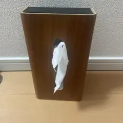 木目調ティッシュボックスホルダー