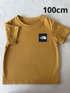 【THE NORTH FACE 】キッズTシャツ マスタード100cm