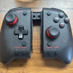 グリップコントローラー for Nintendo Switch クリアブラック