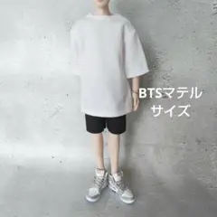 BTSマテルドール　服　半袖T（XXL)+ショートパンツ（黒）ハンドメイド