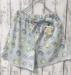 サンリオ シバンバン x ポムポムプリン ルームウェア ショートパンツ 半ズボン