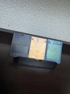 PS2 SONY HORI メモリーカード8MB ×3