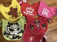 よだれかけ 6枚セット スタイ ベビー用品 男女兼用