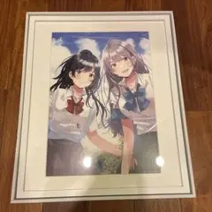 ⭐️ 限定 レア 希少 色づく世界の明日から 複製原画 色づく世界の明日から」5周年記念イラスト複製原画＜フライ直筆