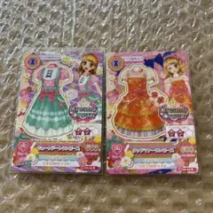 アイカツ カード キュートデートワンピース グッドマナーワンピース