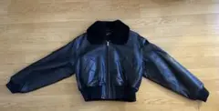 トリココムデギャルソン レザーブルゾン