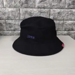 EDWINバケットハット(ブラック)