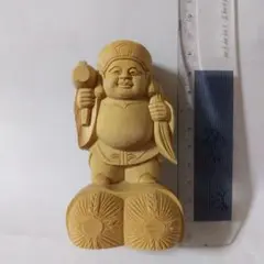 木彫りの大黒さんと恵比寿さん