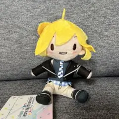 【プライズ】① プロセカ　ふわぷちミニぬいぐるみ　鏡音レン