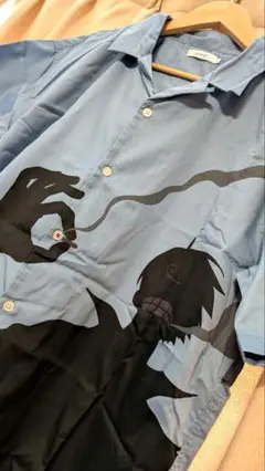 【完売品】グラニフ ONEPIECEコラボ オープンカラーシャツ サンジ