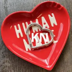 【新品未開封】HUMAN MADE ハート カラビナ シルバー