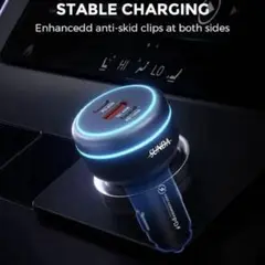 新品未使用　一点限り　車載充電器PD140W-PPS63WUSB-C急速3ポート