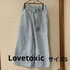 Lovetoxic ワイドパンツ　サイズS