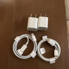 値下げ　Apple 純正品　アダプターケーブル２セット