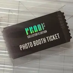BTS Proof Collector's Edition フォトブースチケット
