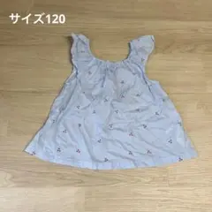 H&M ストライプ柄トップス＊サイズ120