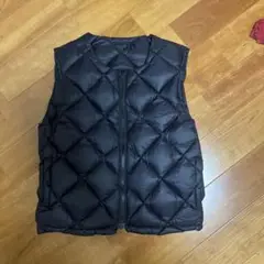 ベスト ノースリーブ ダウン 中綿 キルティング
