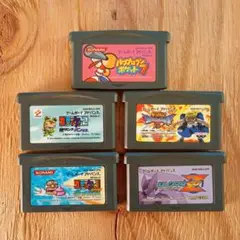 ゲームボーイアドバンス ソフト 5本セット